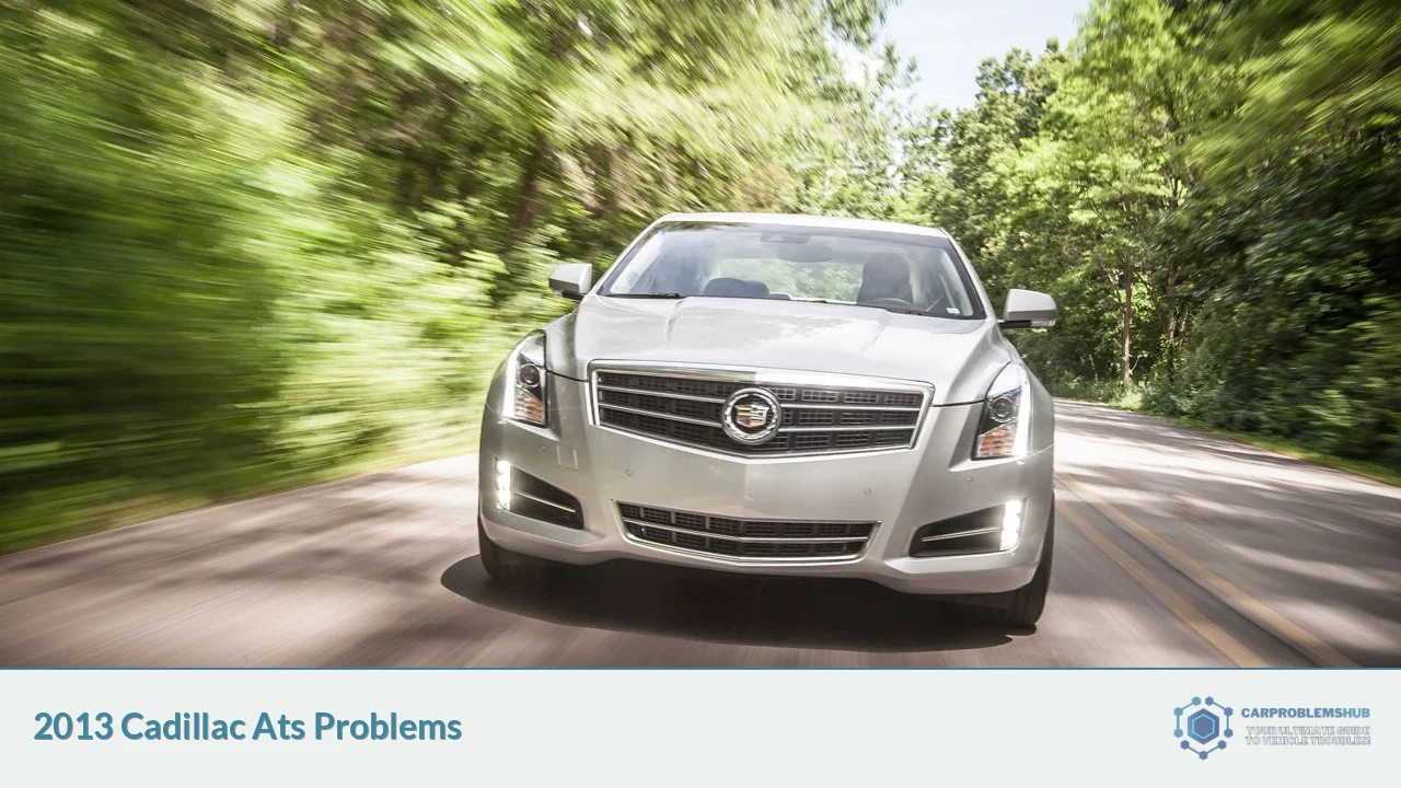 2013 Cadillac Ats Problems