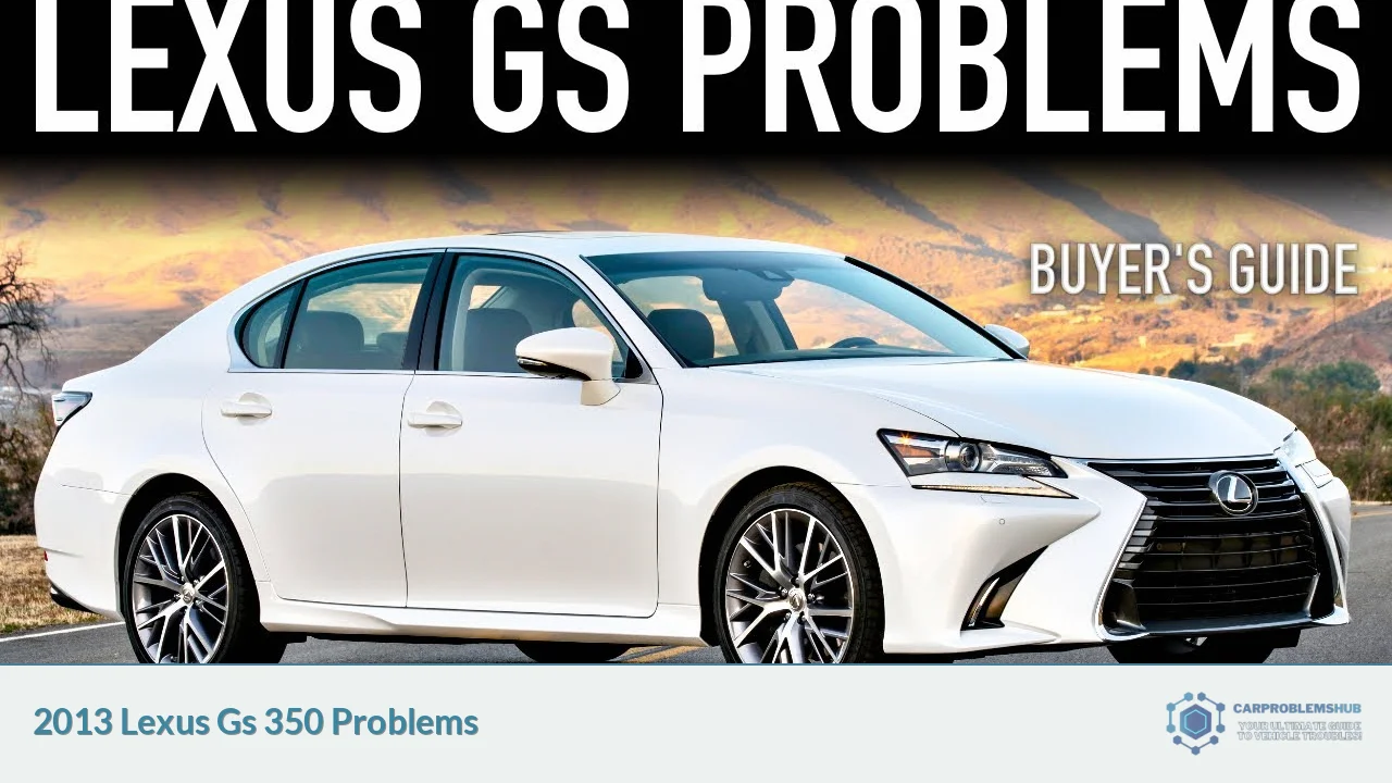 2013 Lexus Gs 350 Problems