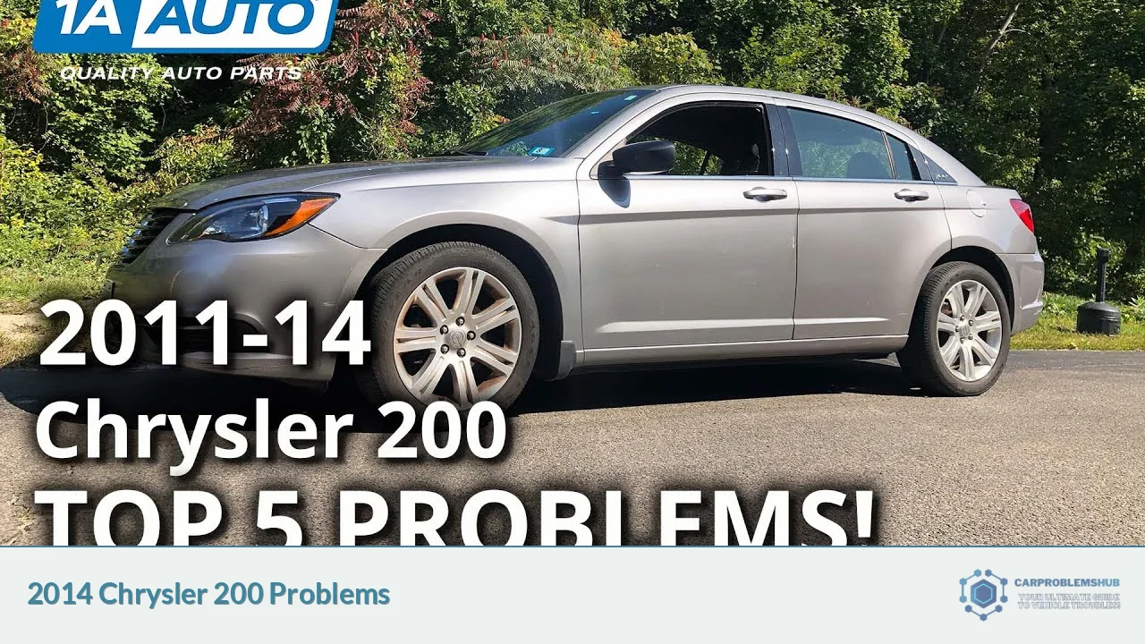 2014 Chrysler 200 Problems