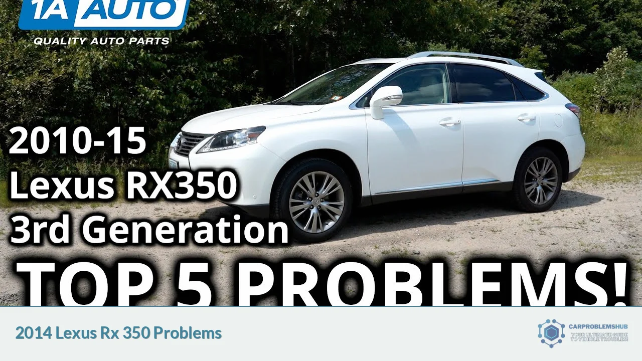 2014 Lexus Rx 350 Problems