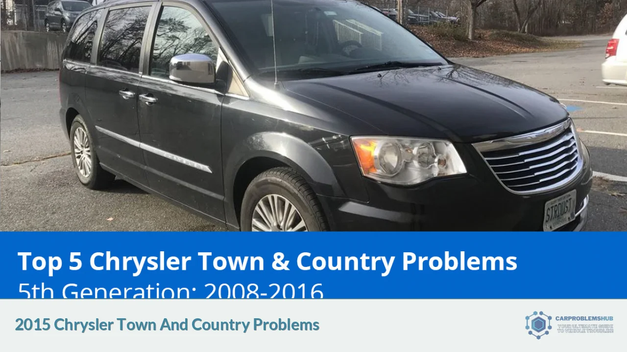 2015 Chrysler Town And Country Problems