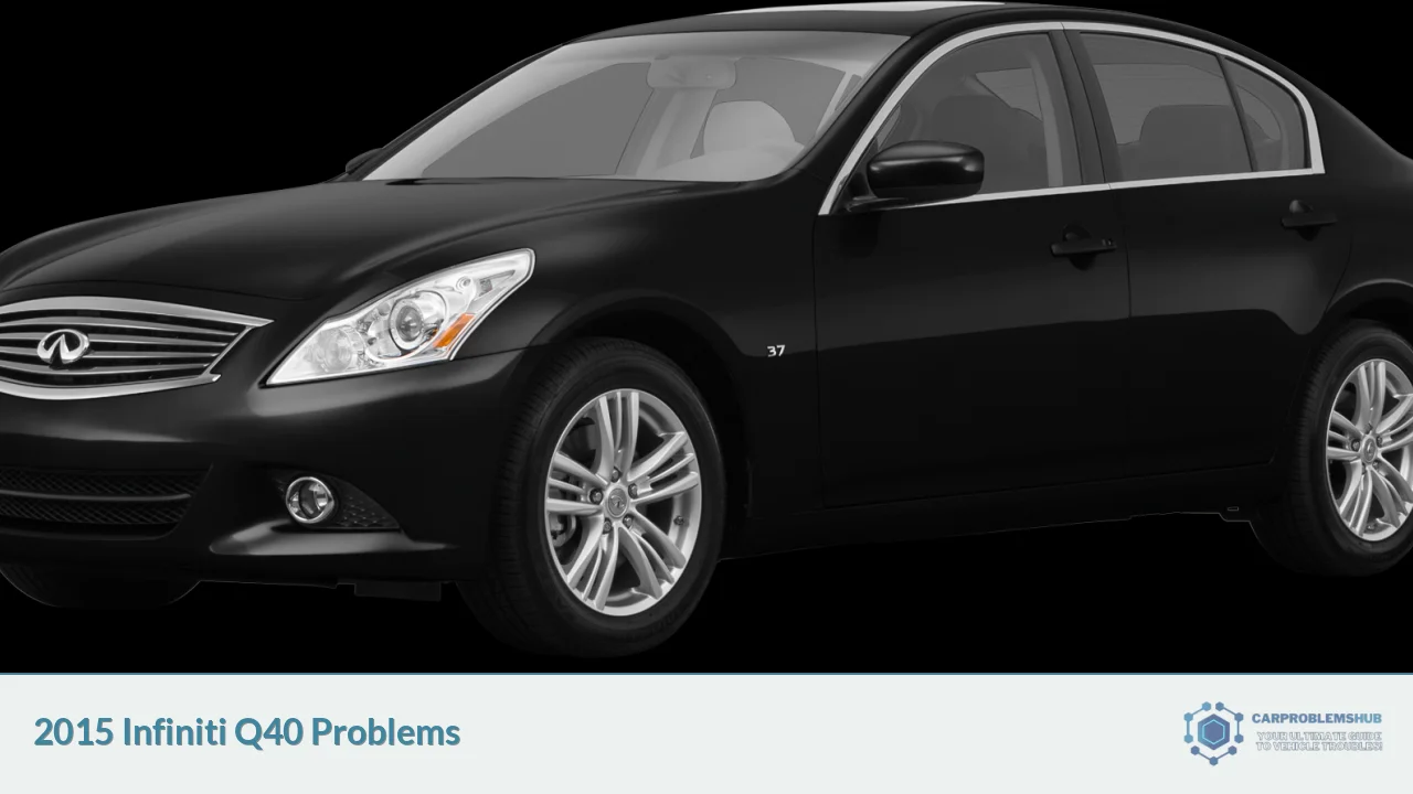 2015 Infiniti Q40 Problems