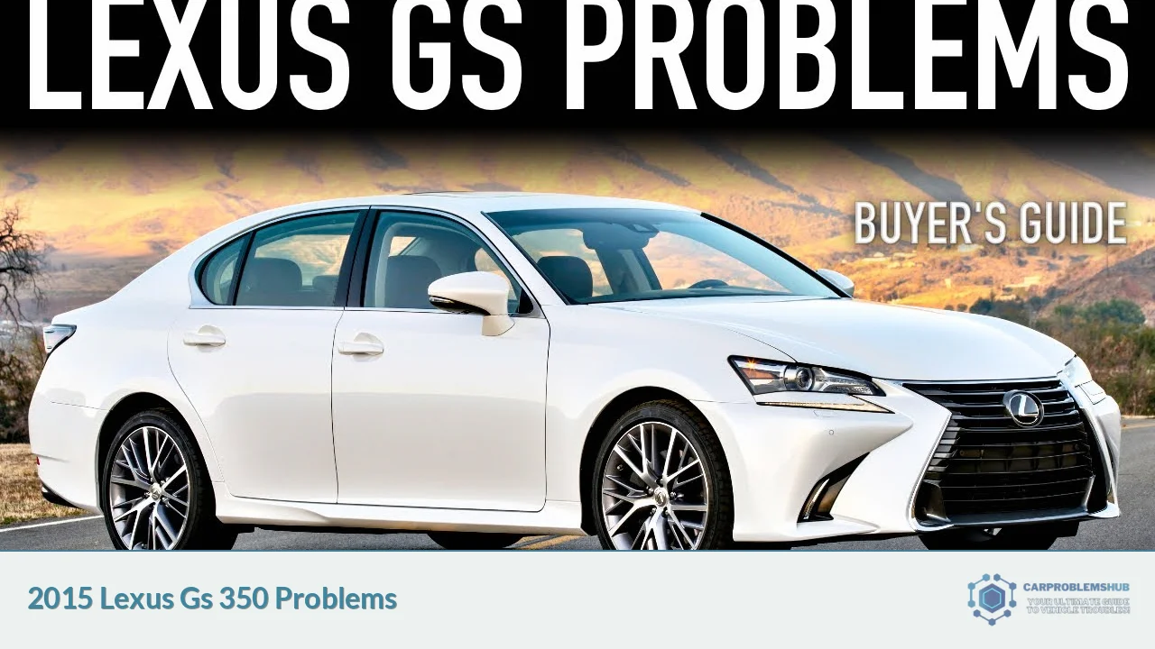 2015 Lexus Gs 350 Problems