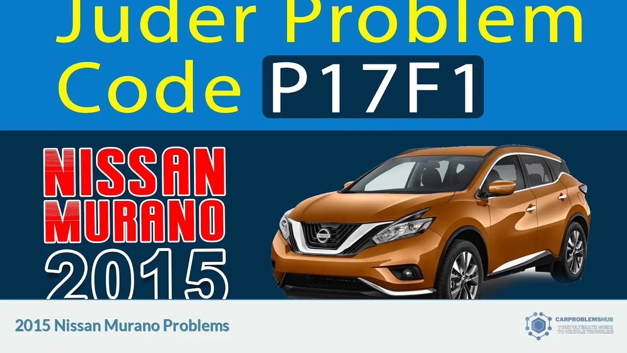 2015 Nissan Murano Problems