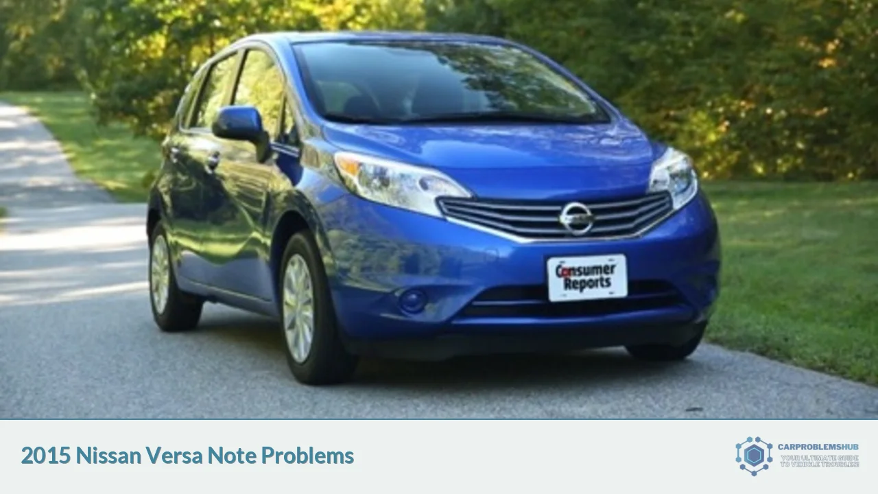 2015 Nissan Versa Note Problems