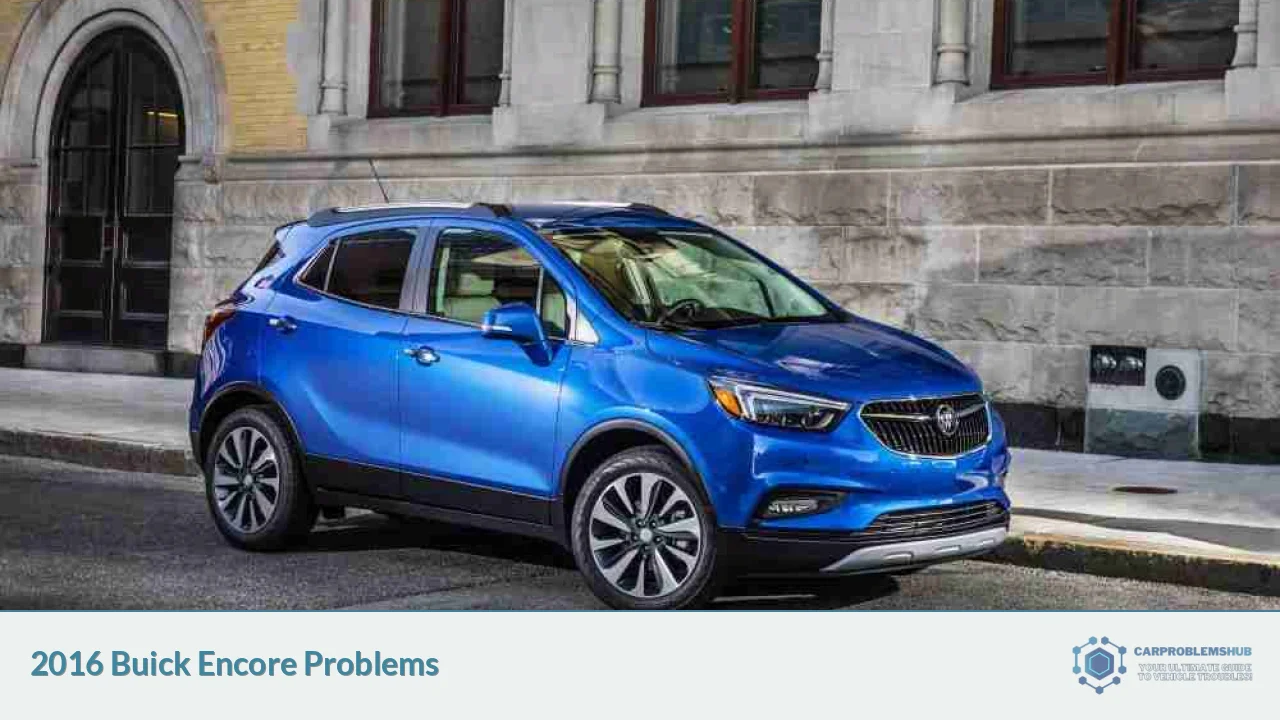 2016 Buick Encore Problems