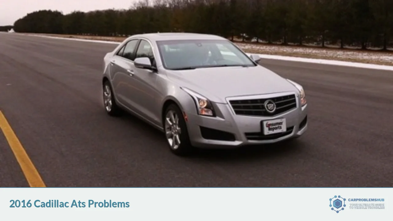 2016 Cadillac Ats Problems