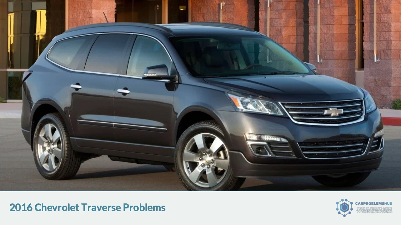 2016 Chevrolet Traverse Problems