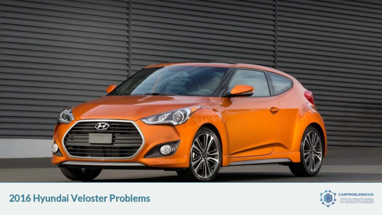 2016 Hyundai Veloster Problems