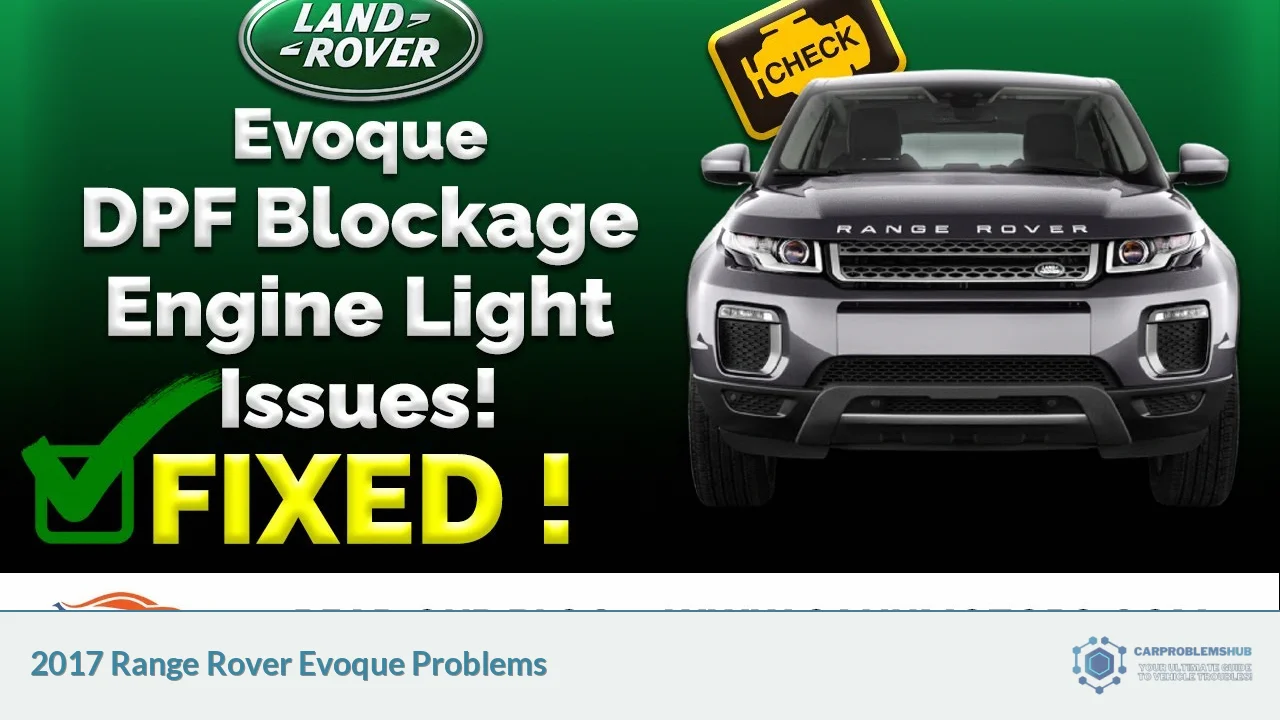 2017 Range Rover Evoque Problems