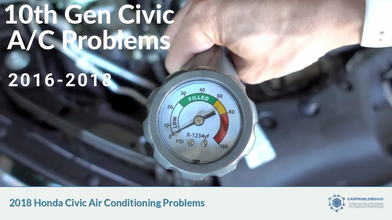 2018 Honda Civic Air Conditioning Problems