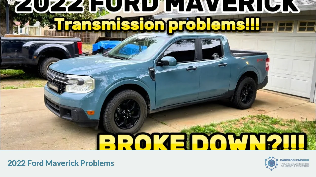 2022 Ford Maverick Problems