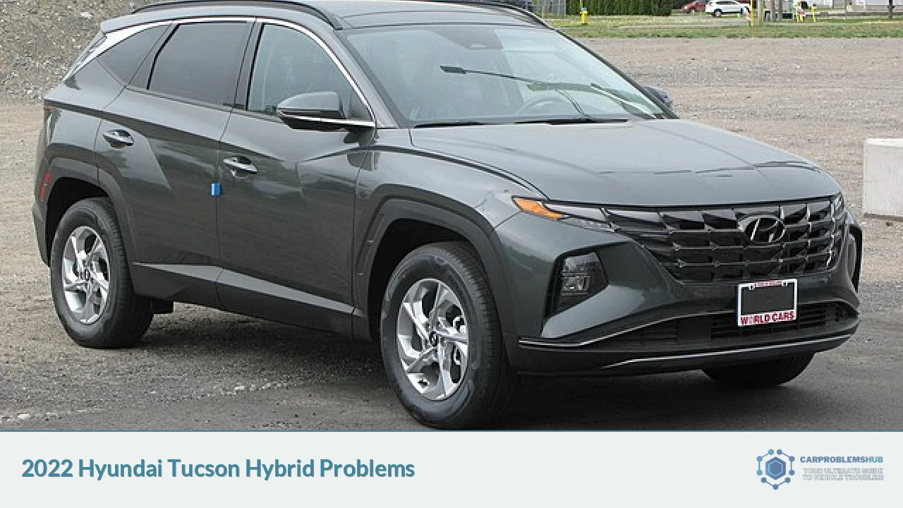 2022 Hyundai Tucson Hybrid Problems