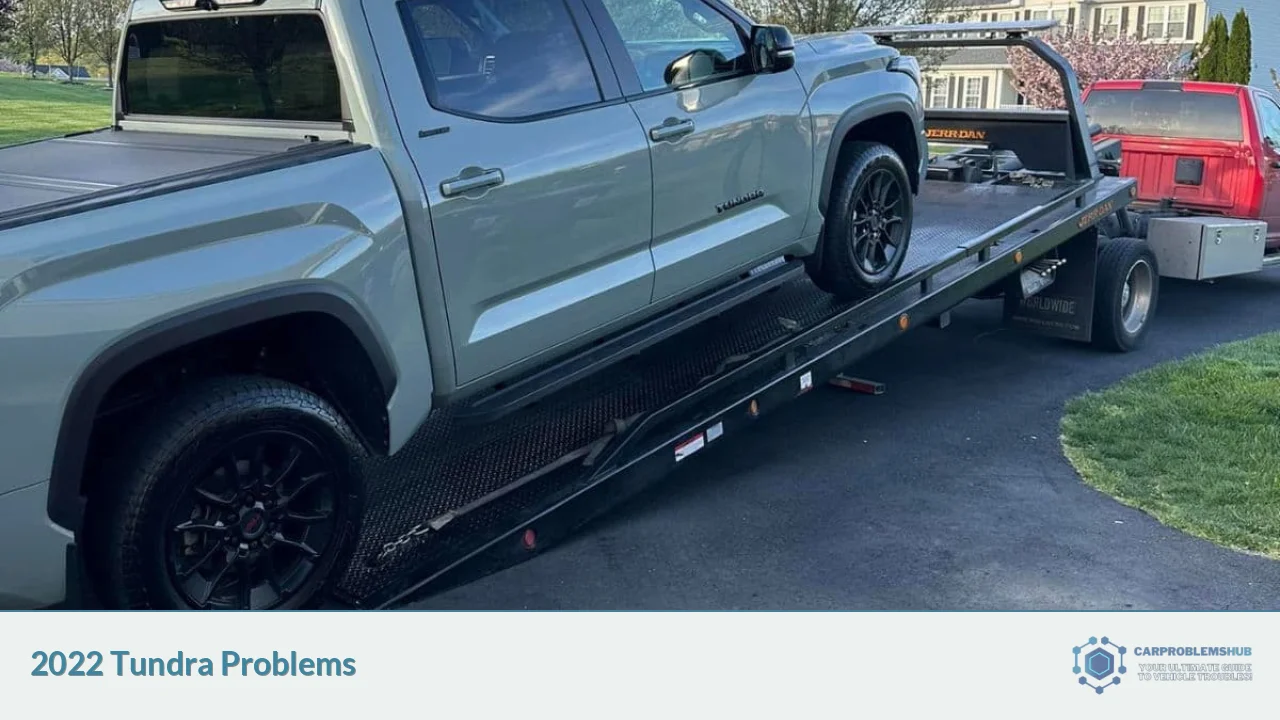 2022 Tundra Problems