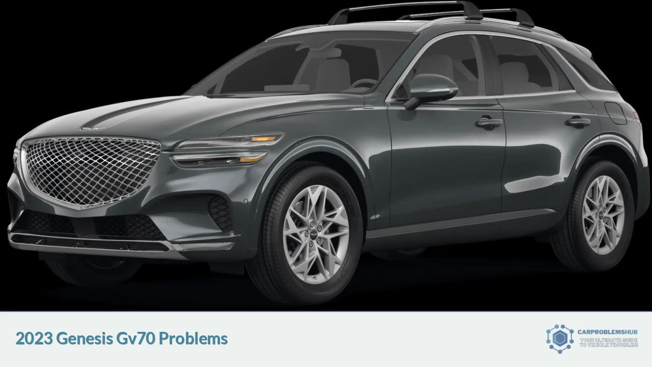 2023 Genesis Gv70 Problems