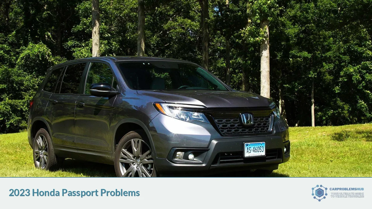 2023 Honda Passport Problems