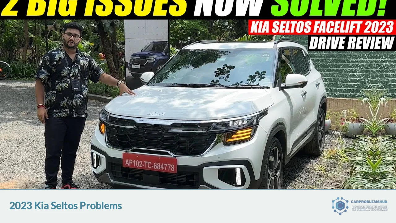 2023 Kia Seltos Problems