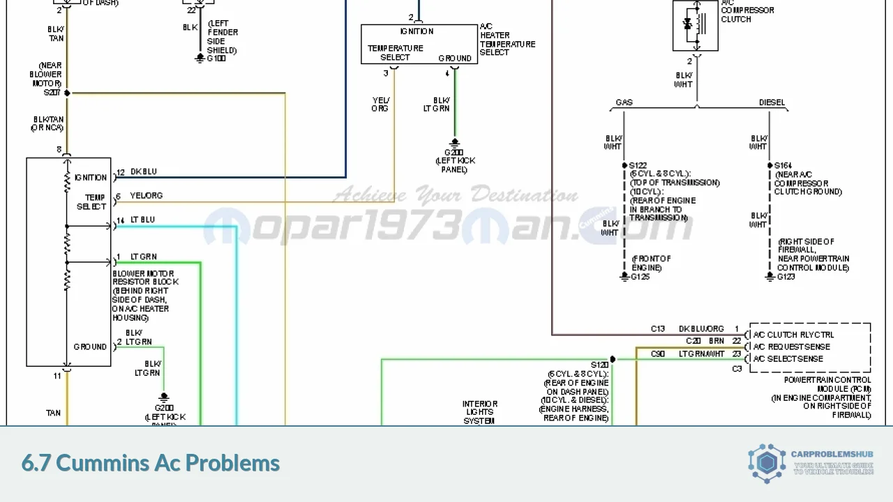 6.7 Cummins Ac Problems