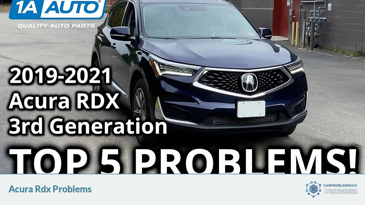 Acura Rdx Problems