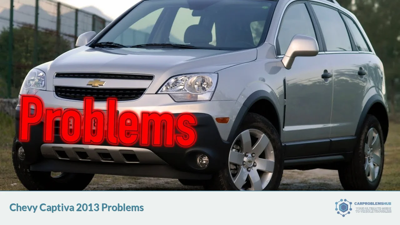 Chevy Captiva 2013 Problems