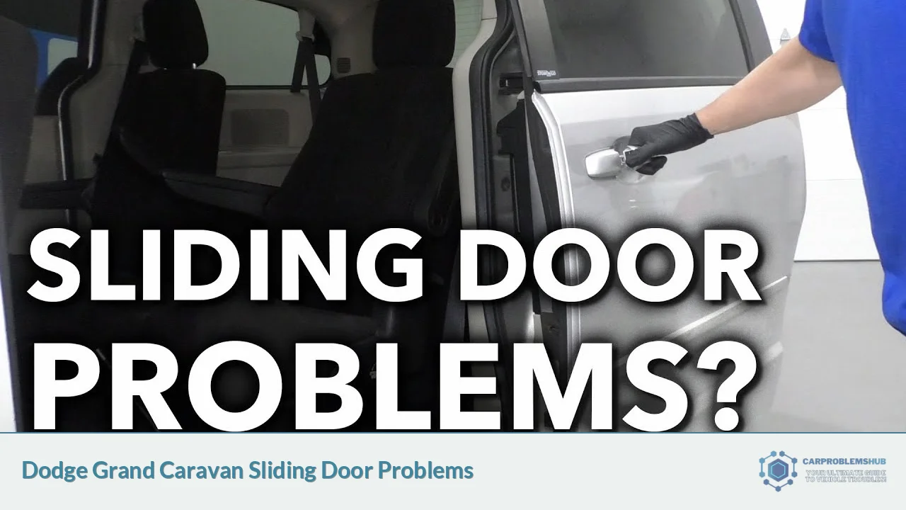 Dodge Grand Caravan Sliding Door Problems