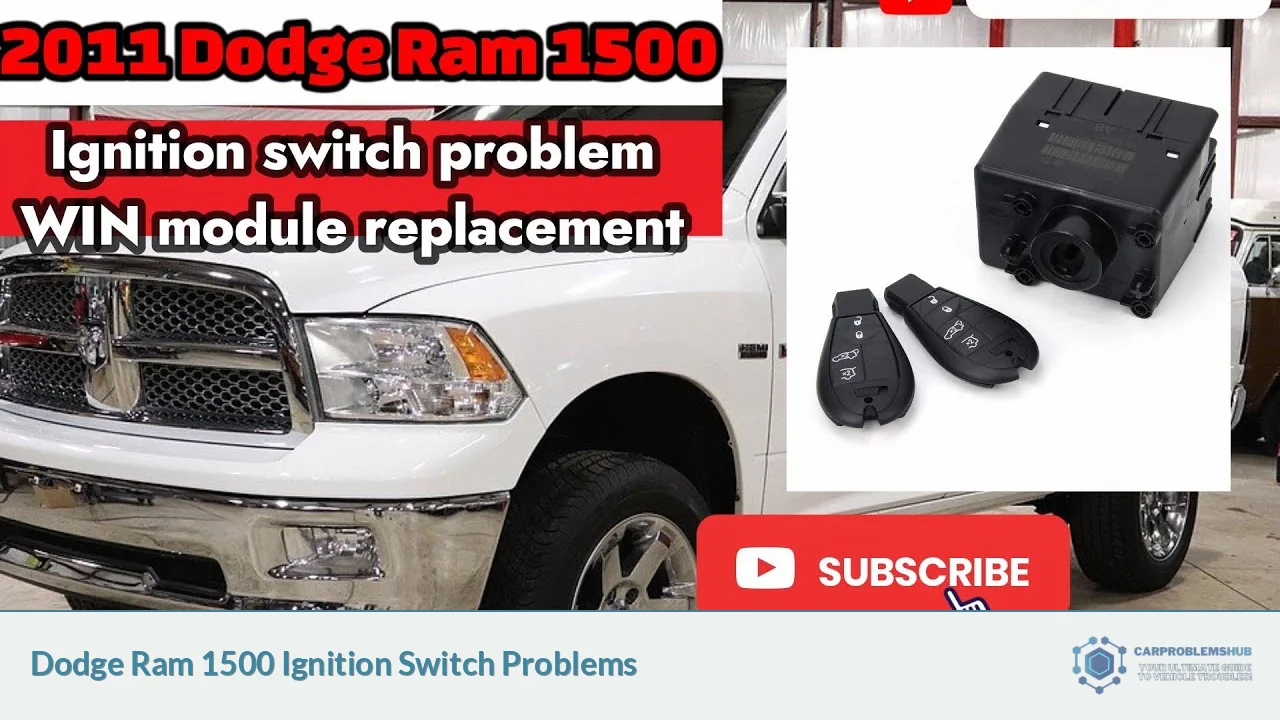 Dodge Ram 1500 Ignition Switch Problems