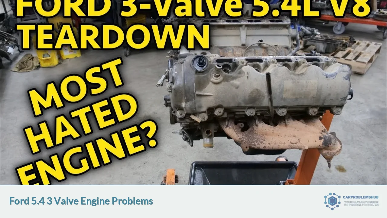 Ford 5.4 3 Valve Engine Problems