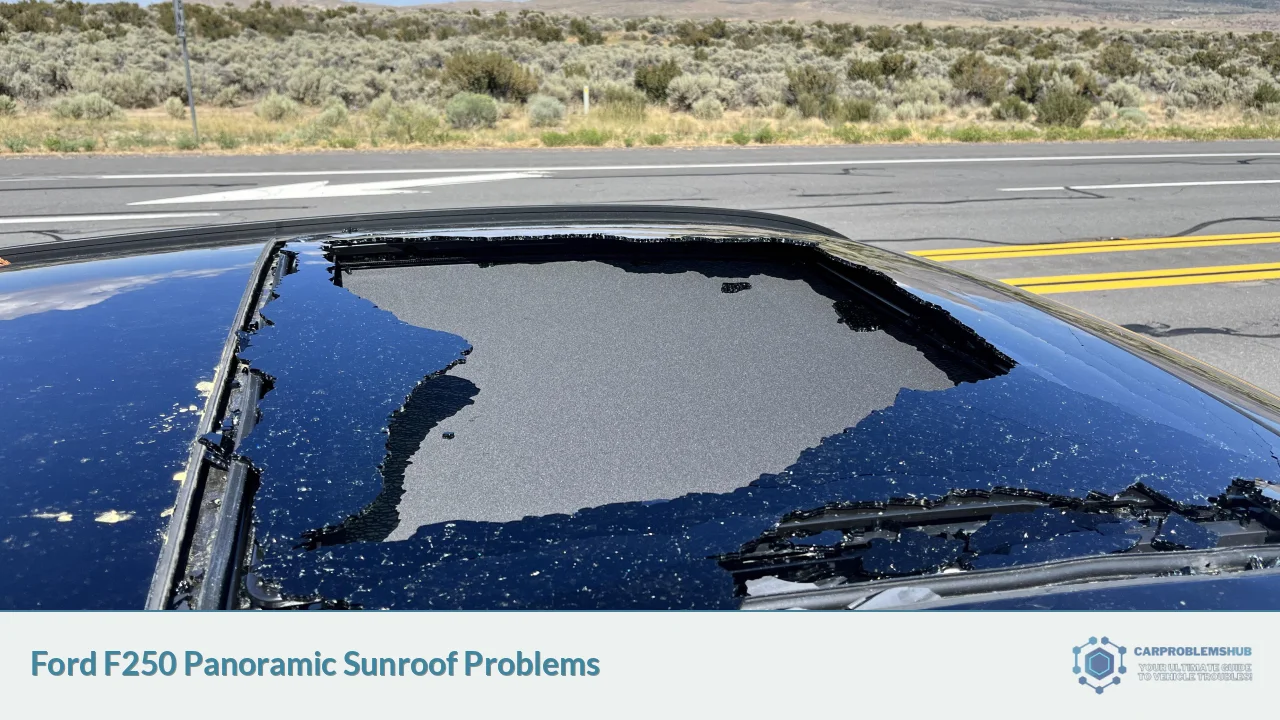 Ford F250 Panoramic Sunroof Problems