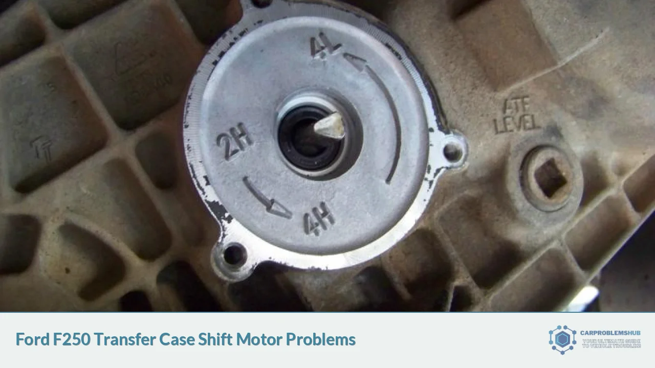 Ford F250 Transfer Case Shift Motor Problems