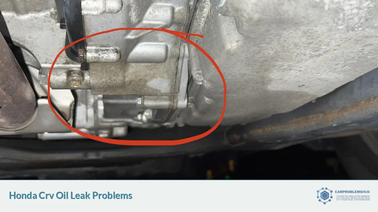 Honda Crv Oil Leak Problems