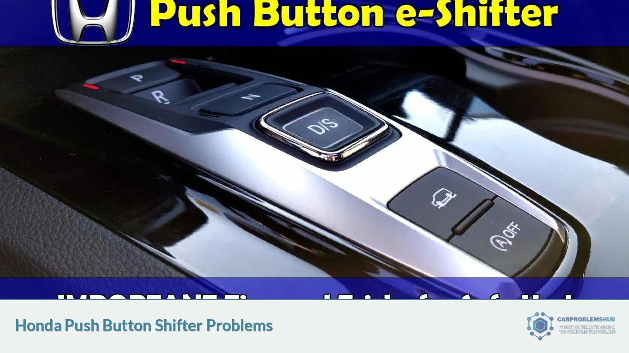 Honda Push Button Shifter Problems