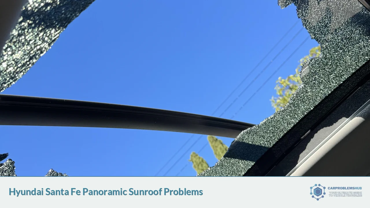 Hyundai Santa Fe Panoramic Sunroof Problems