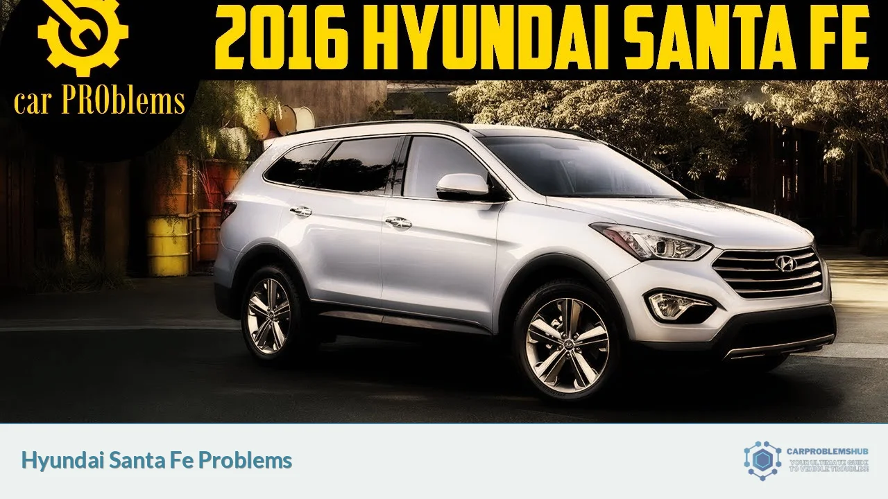 Hyundai Santa Fe Problems