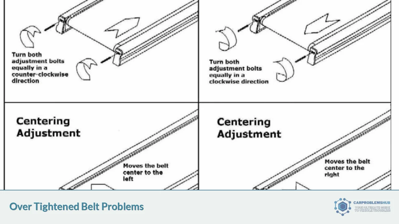 Over Tightened Belt Problems