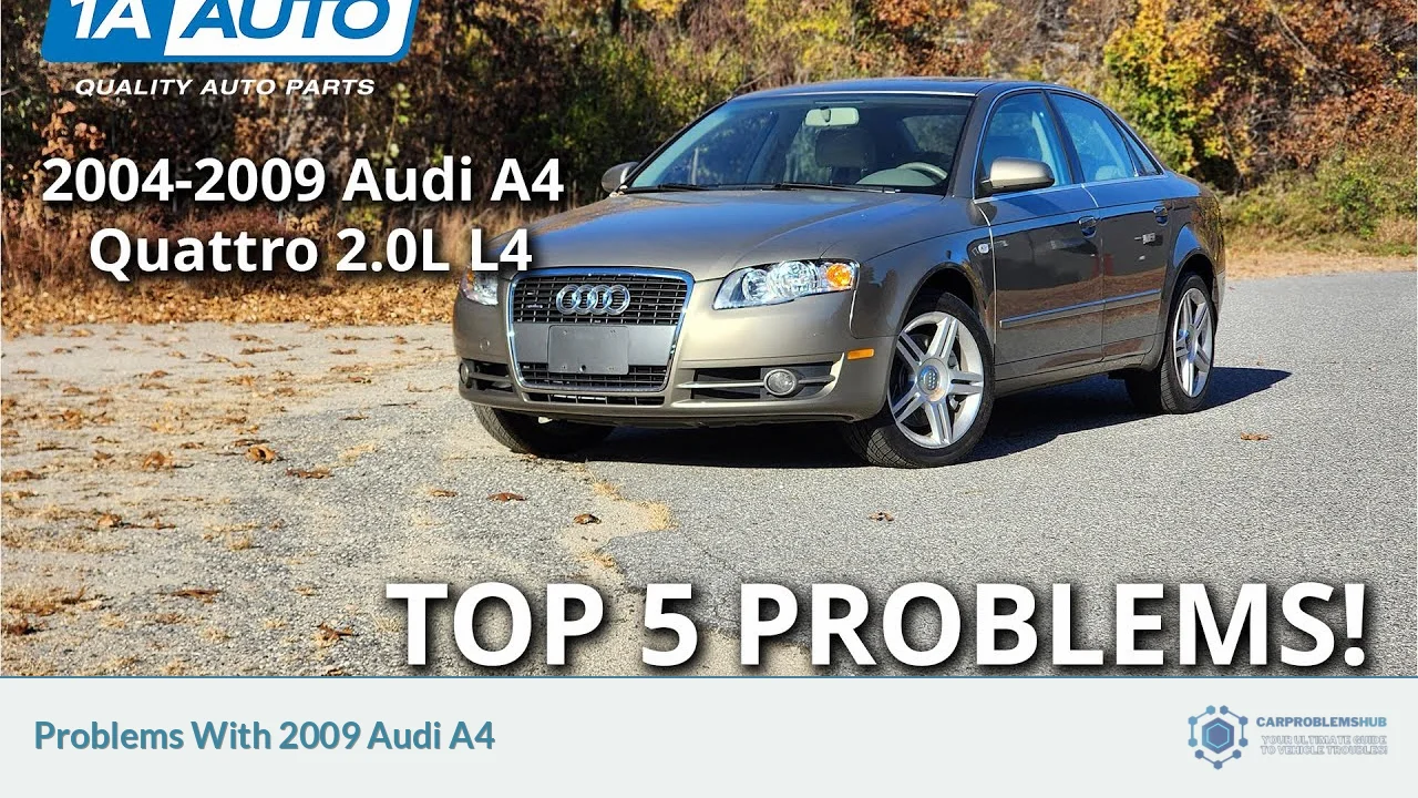 Problems With 2009 Audi A4