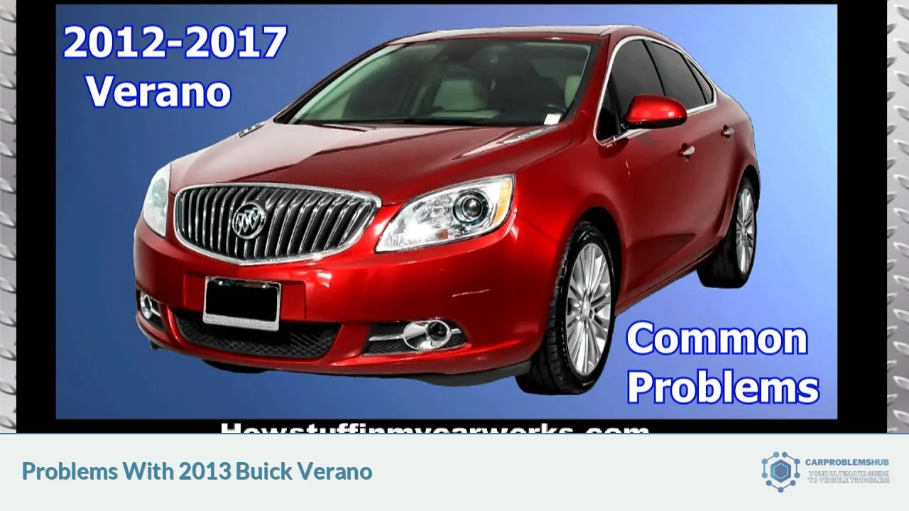 Problems With 2013 Buick Verano