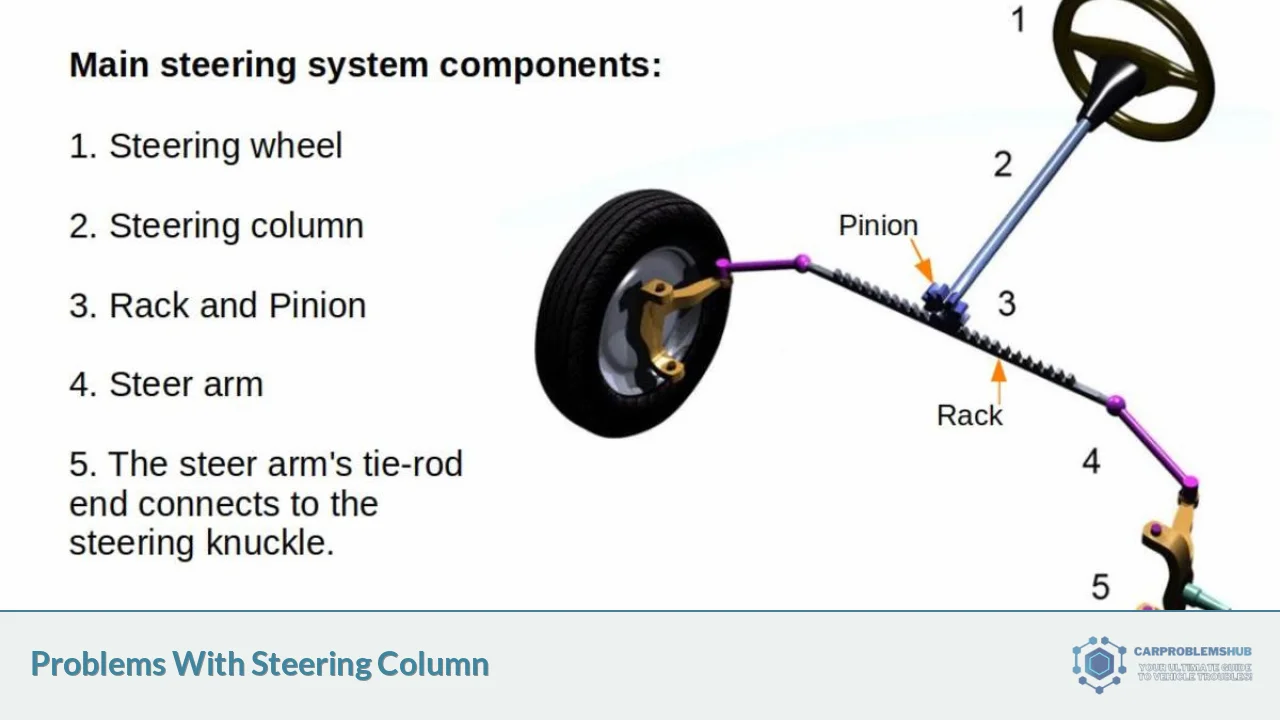 Problems With Steering Column